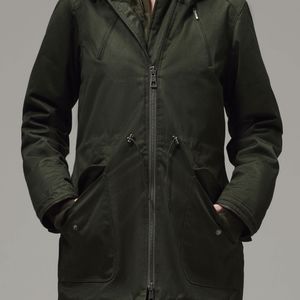 Ladies Hoodlamb Parka
